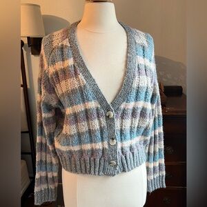 Saltwater LUXE Multicolor Striped Cardigan